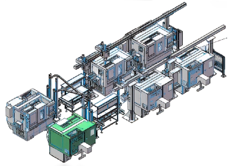 P160 Material Channel Automation
