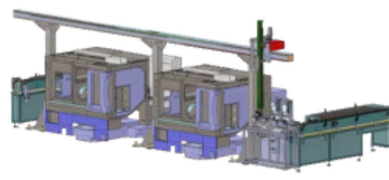 P200 One drag two Truss Automation